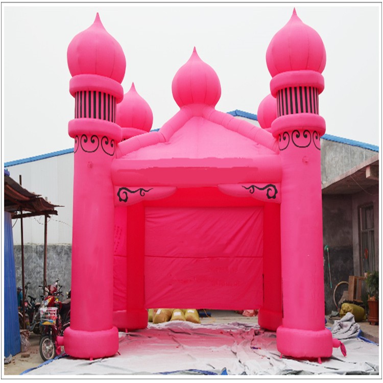 北大镇粉色帐篷